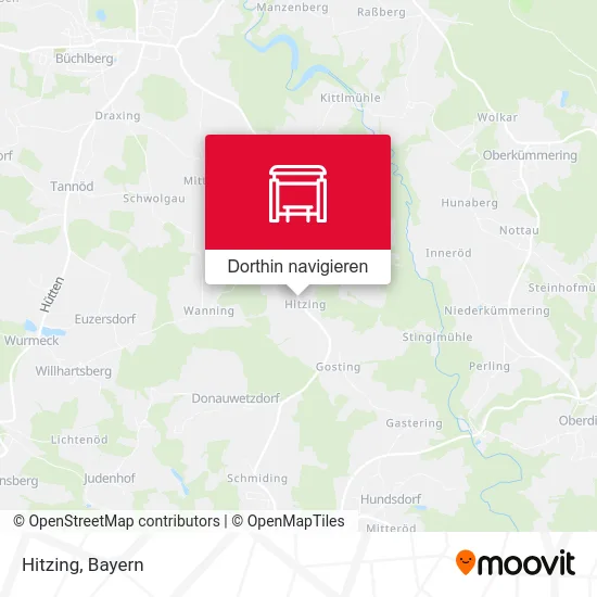 Hitzing Karte