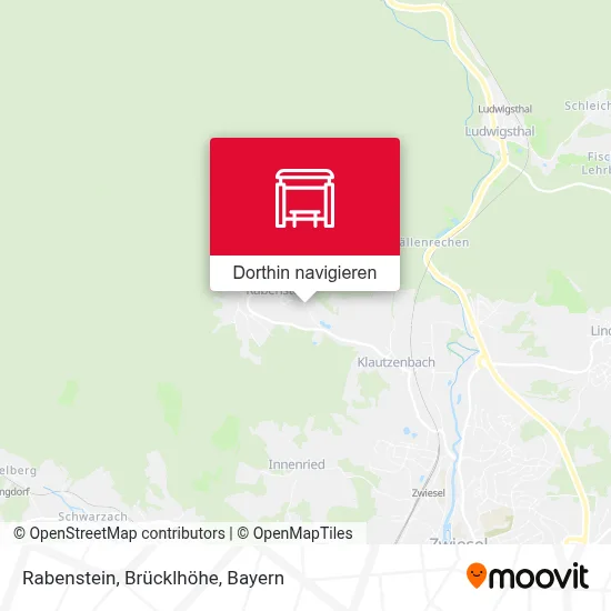 Rabenstein, Brücklhöhe Karte