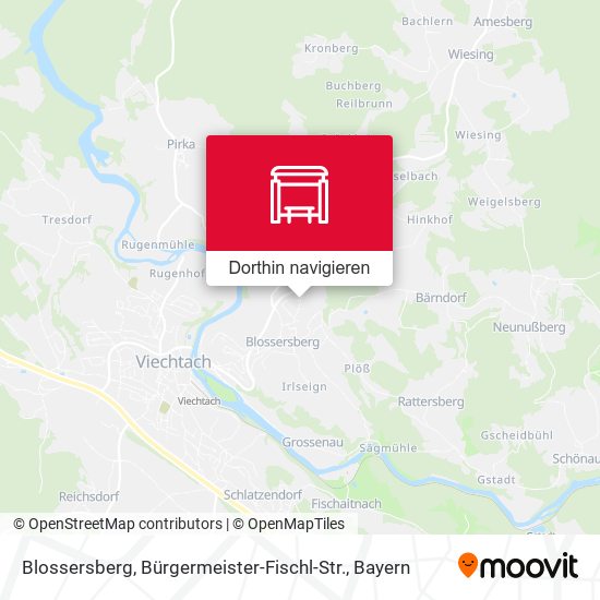 Blossersberg, Bürgermeister-Fischl-Str. Karte