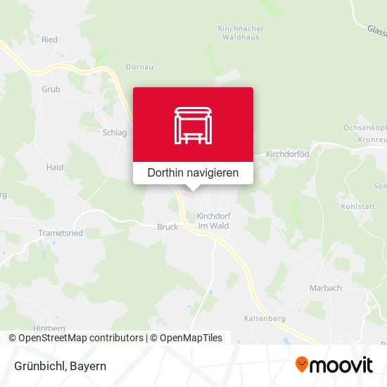 Grünbichl Karte