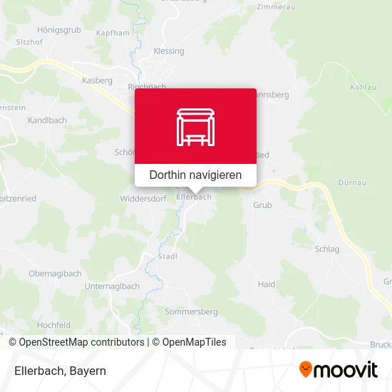 Ellerbach Karte