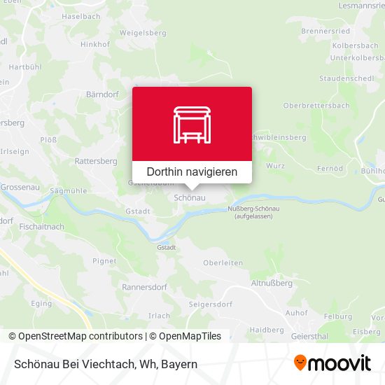 Schönau Bei Viechtach, Wh Karte