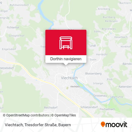 Viechtach, Tresdorfer Straße Karte