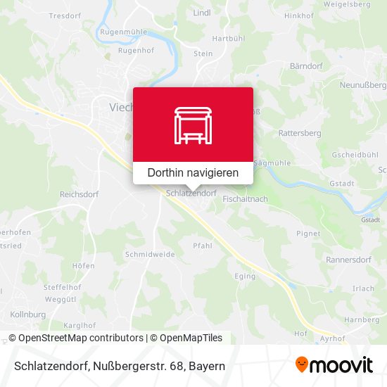 Schlatzendorf, Nußbergerstr. 68 Karte