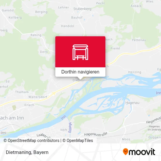 Dietmaning Karte