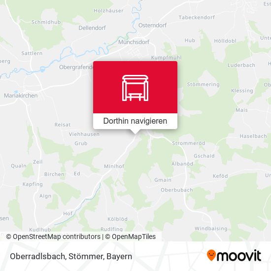 Oberradlsbach, Stömmer Karte