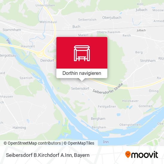 Seibersdorf B.Kirchdorf A.Inn Karte