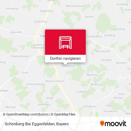 Schönberg Bei Eggenfelden Karte
