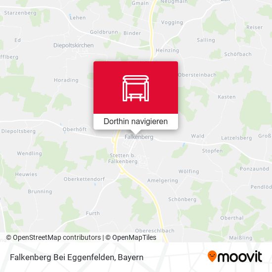 Falkenberg Bei Eggenfelden Karte