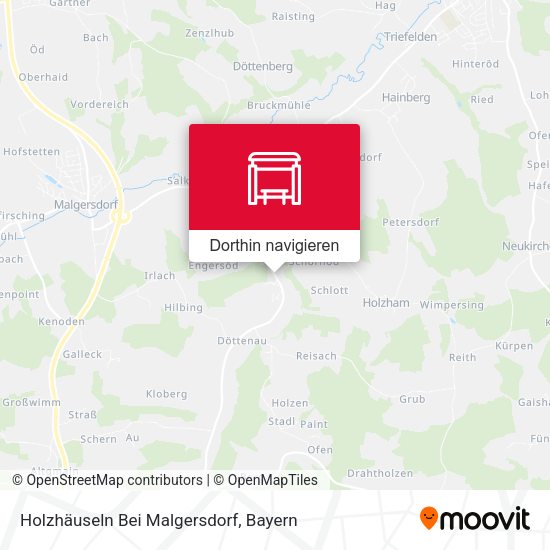 Holzhäuseln Bei Malgersdorf Karte