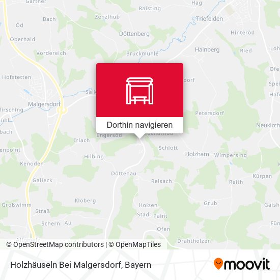Holzhäuseln Bei Malgersdorf Karte