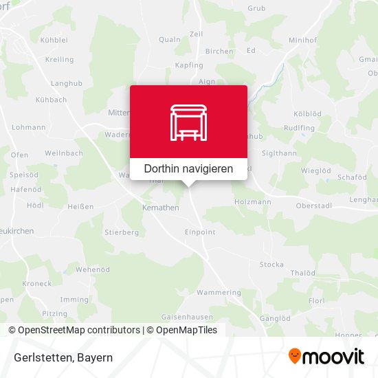 Gerlstetten Karte