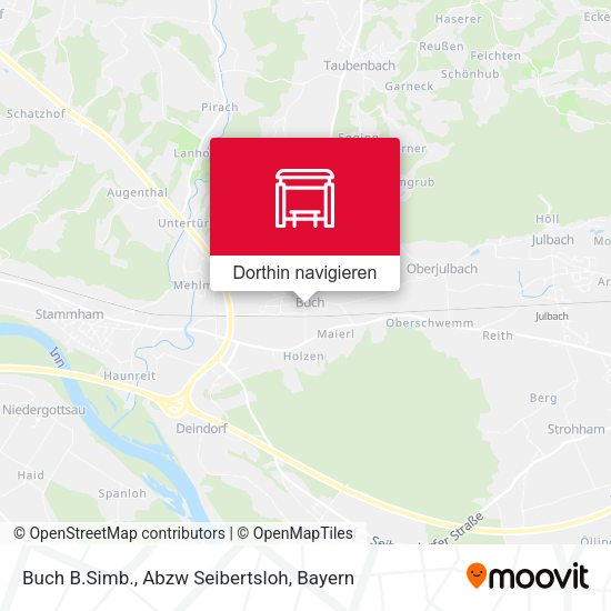 Buch B.Simb., Abzw Seibertsloh Karte