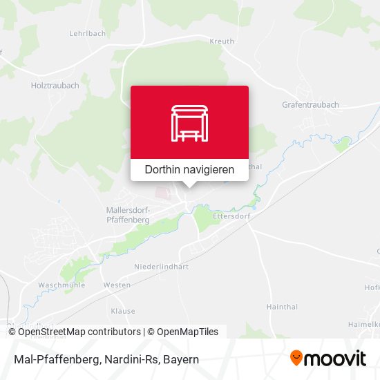Mal-Pfaffenberg, Nardini-Rs Karte