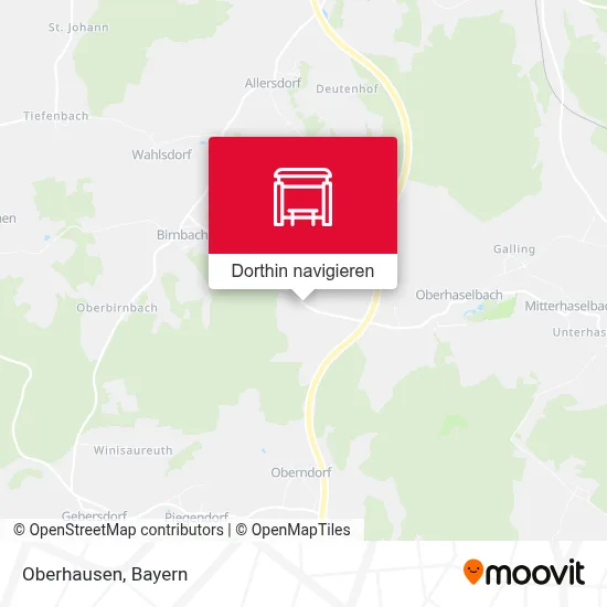 Oberhausen Karte