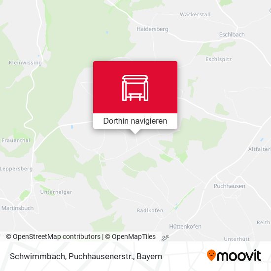 Schwimmbach, Puchhausenerstr. Karte