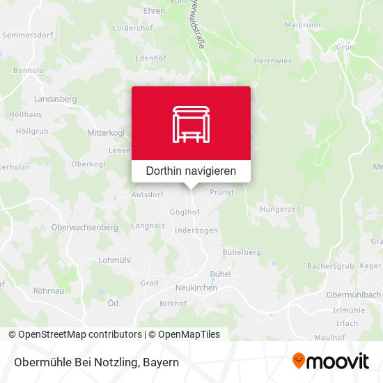 Obermühle Bei Notzling Karte