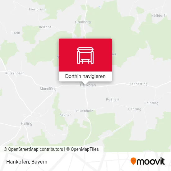 Hankofen Karte