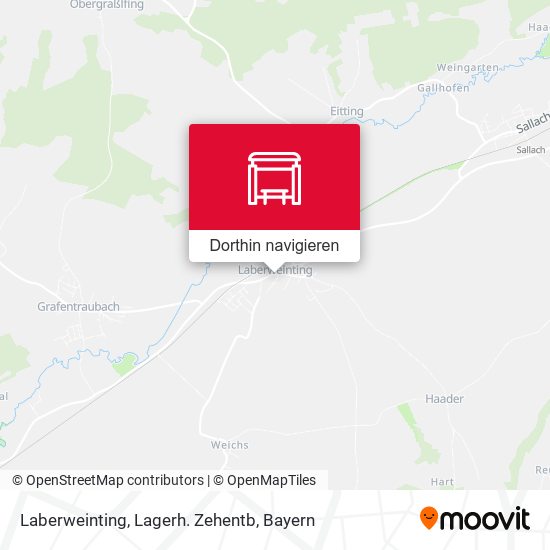 Laberweinting, Lagerh. Zehentb Karte