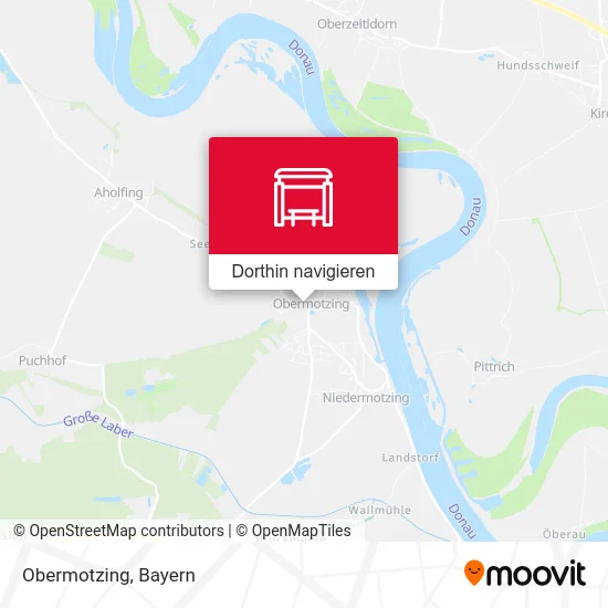 Obermotzing Karte