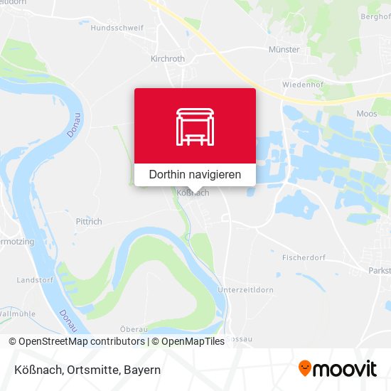Kößnach, Ortsmitte Karte
