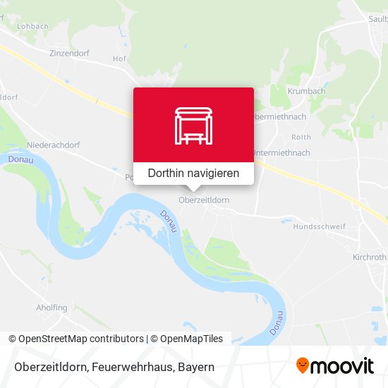 Oberzeitldorn, Feuerwehrhaus Karte