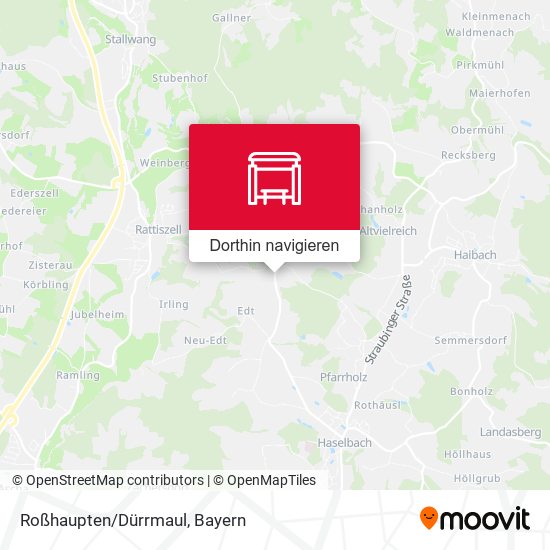 Roßhaupten/Dürrmaul Karte