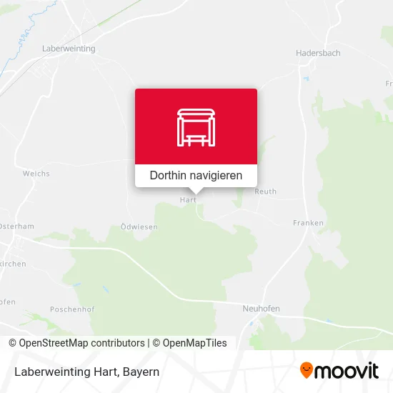 Laberweinting Hart Karte