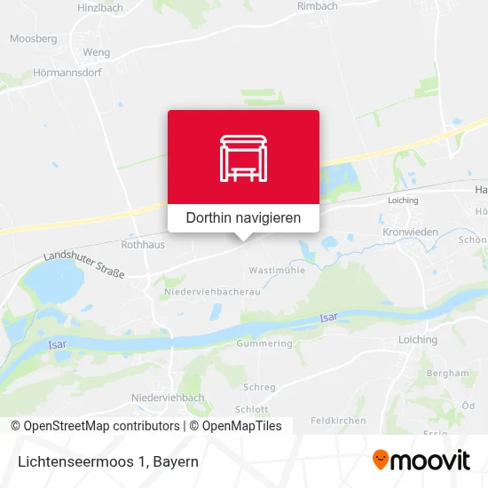 Lichtenseermoos 1 Karte