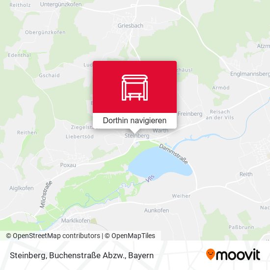 Steinberg, Buchenstraße Abzw. Karte