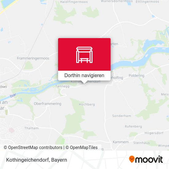 Kothingeichendorf Karte