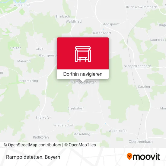 Rampoldstetten Karte