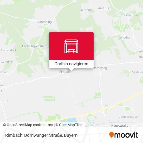 Rimbach, Dornwanger Straße Karte