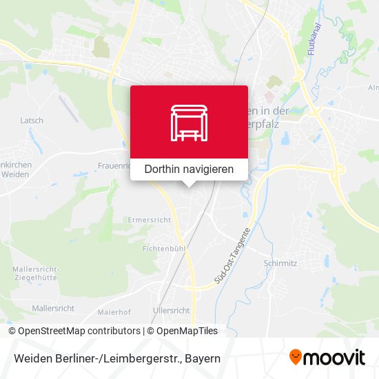 Weiden Berliner- / Leimbergerstr. Karte
