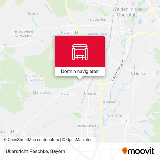 Ullersricht Peschke Karte