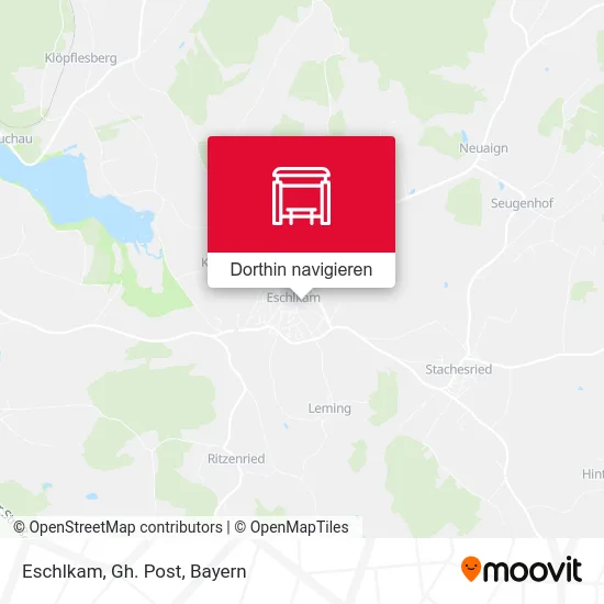 Eschlkam, Gh. Post Karte