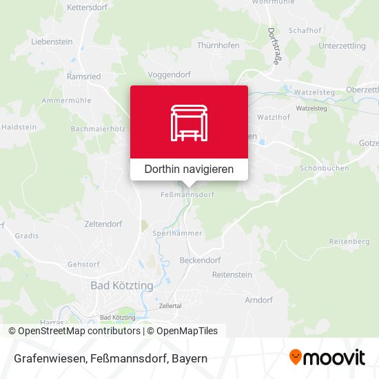 Grafenwiesen, Feßmannsdorf Karte
