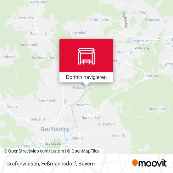 Grafenwiesen, Feßmannsdorf Karte