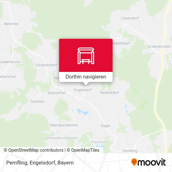 Pemfling, Engelsdorf Karte
