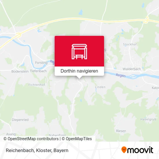 Reichenbach, Kloster Karte