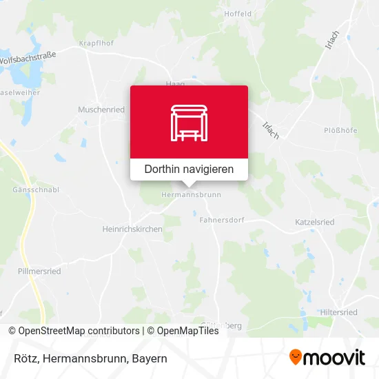 Rötz, Hermannsbrunn Karte