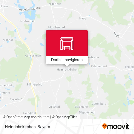 Heinrichskirchen Karte