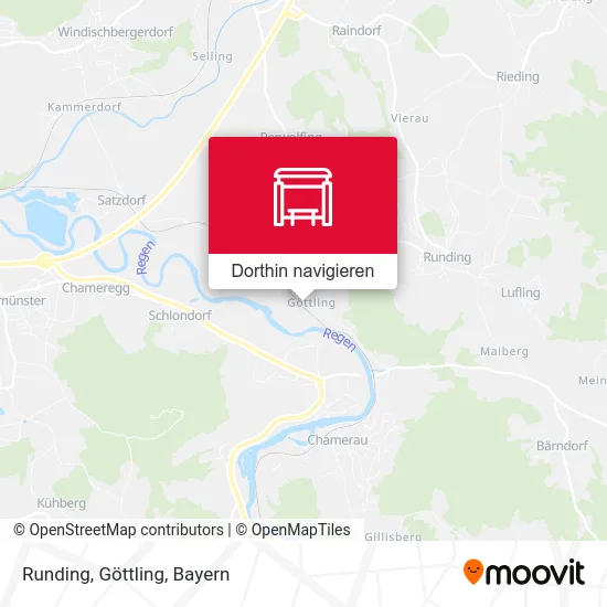 Runding, Göttling Karte