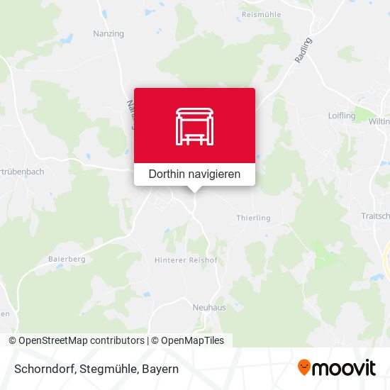 Schorndorf, Stegmühle Karte