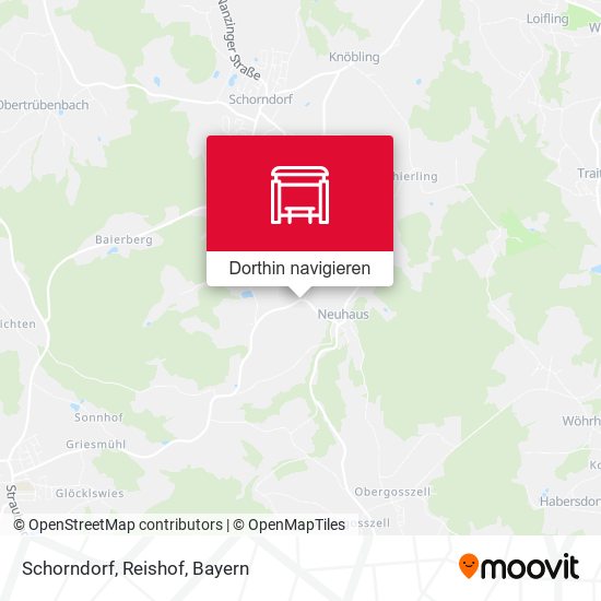 Schorndorf, Reishof Karte