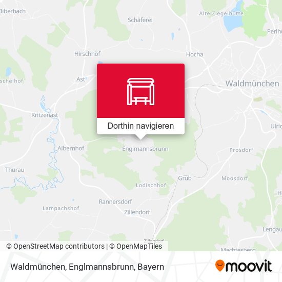 Waldmünchen, Englmannsbrunn Karte