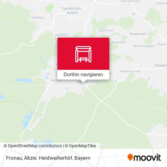 Fronau, Abzw. Heidweiherhöf Karte