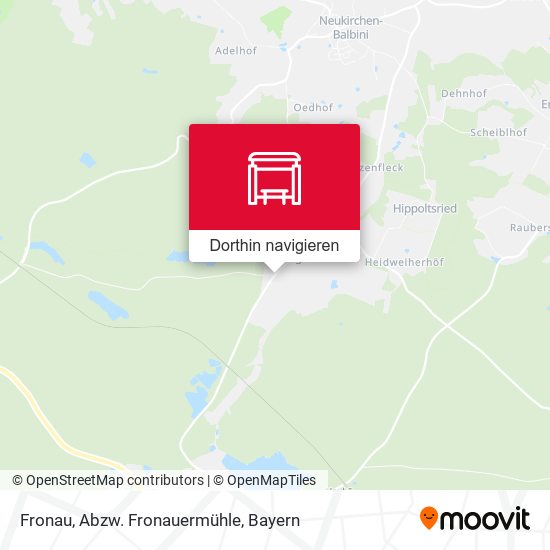 Fronau, Abzw. Fronauermühle Karte