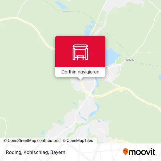 Roding, Kohlschlag Karte