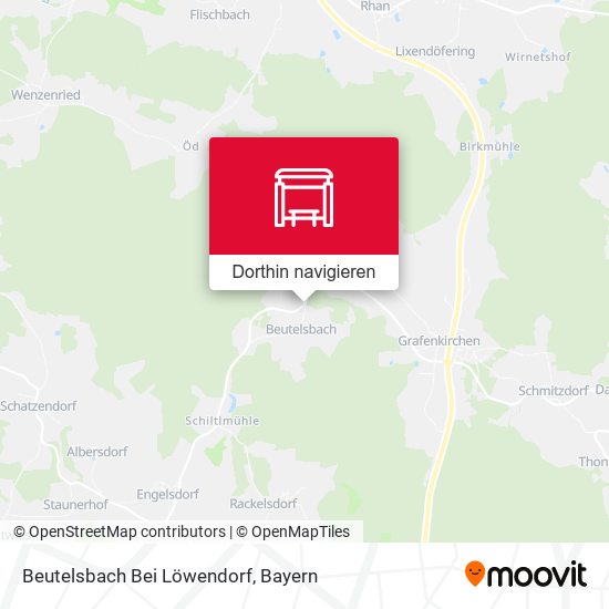 Beutelsbach Bei Löwendorf Karte